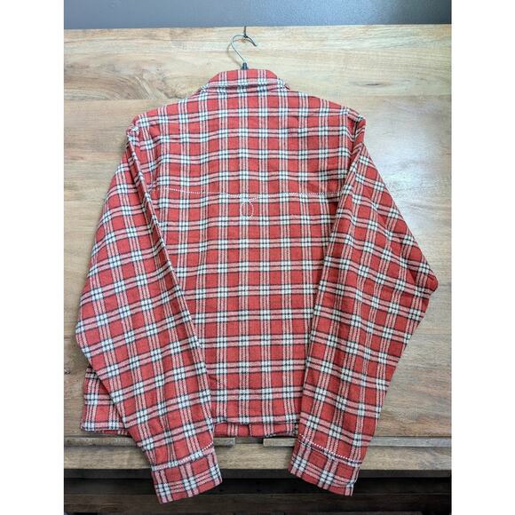Fugazi Stone Snap Flannel Red – XS (New w/o Tags) Rare SOLD OUT - Picture 2 of 3